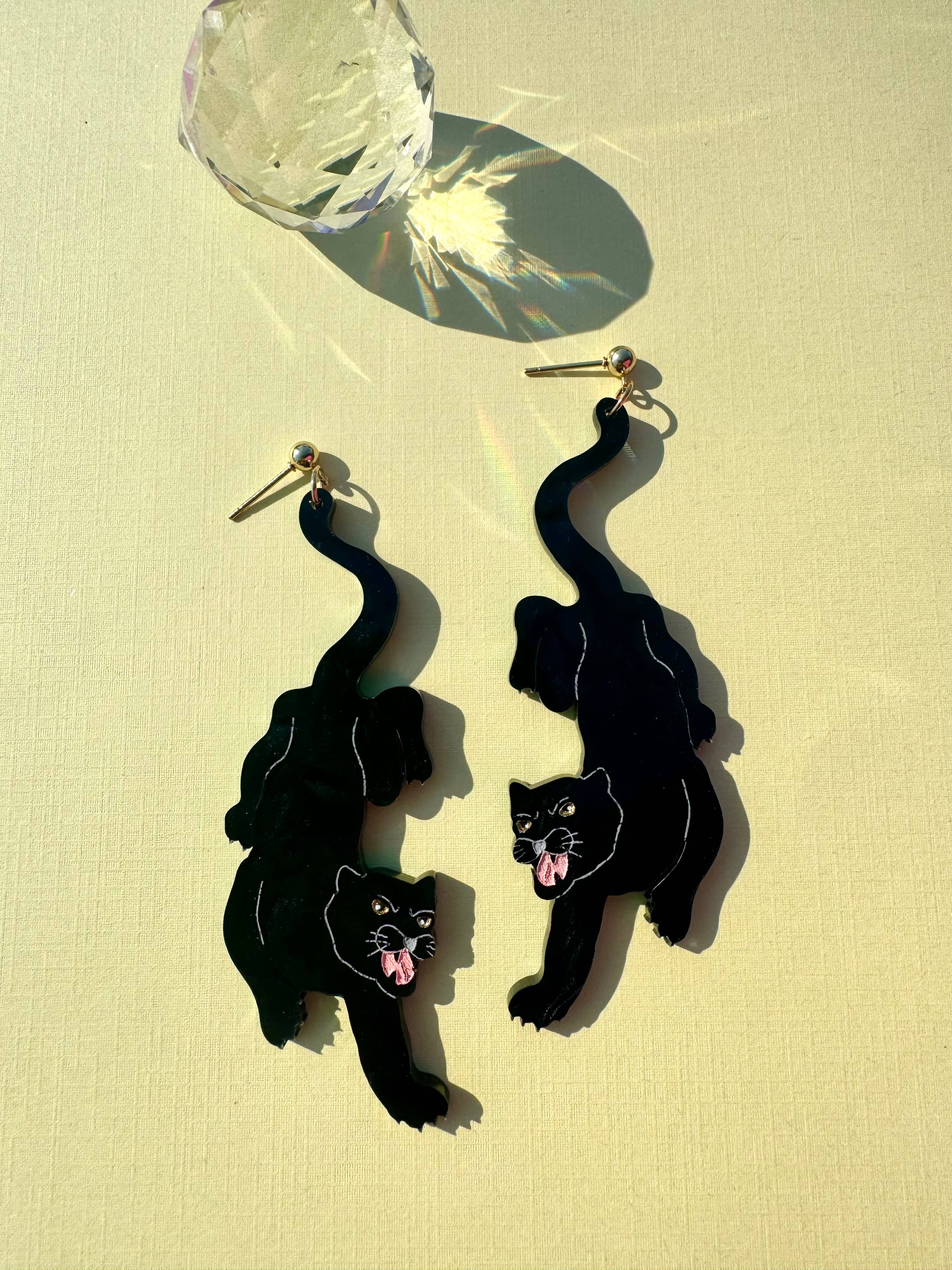 Black Panther Earrings