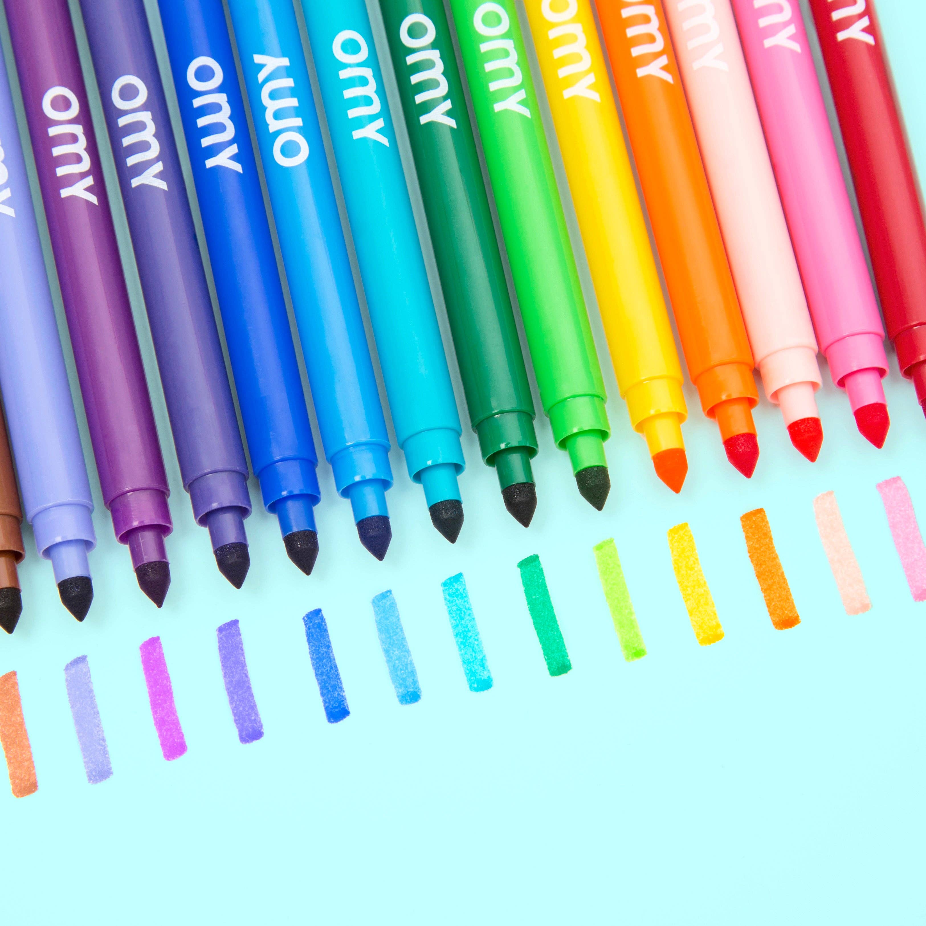 Ultra-Washable Markers: Set of 16