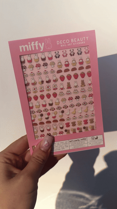 Let's Party, Miffy! Nail Art Stickers