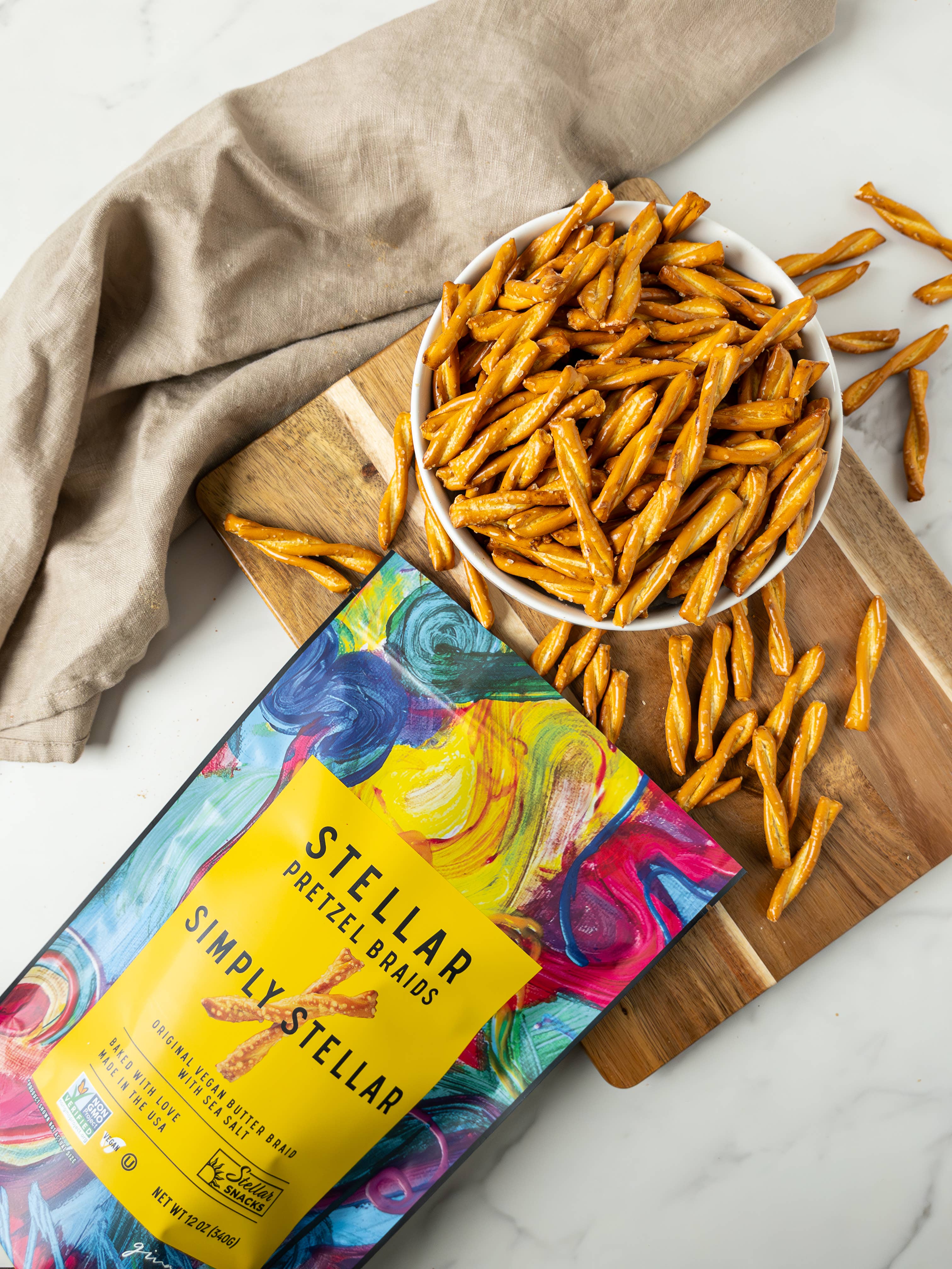 Stellar Pretzel Braids: Simply Stellar 12oz