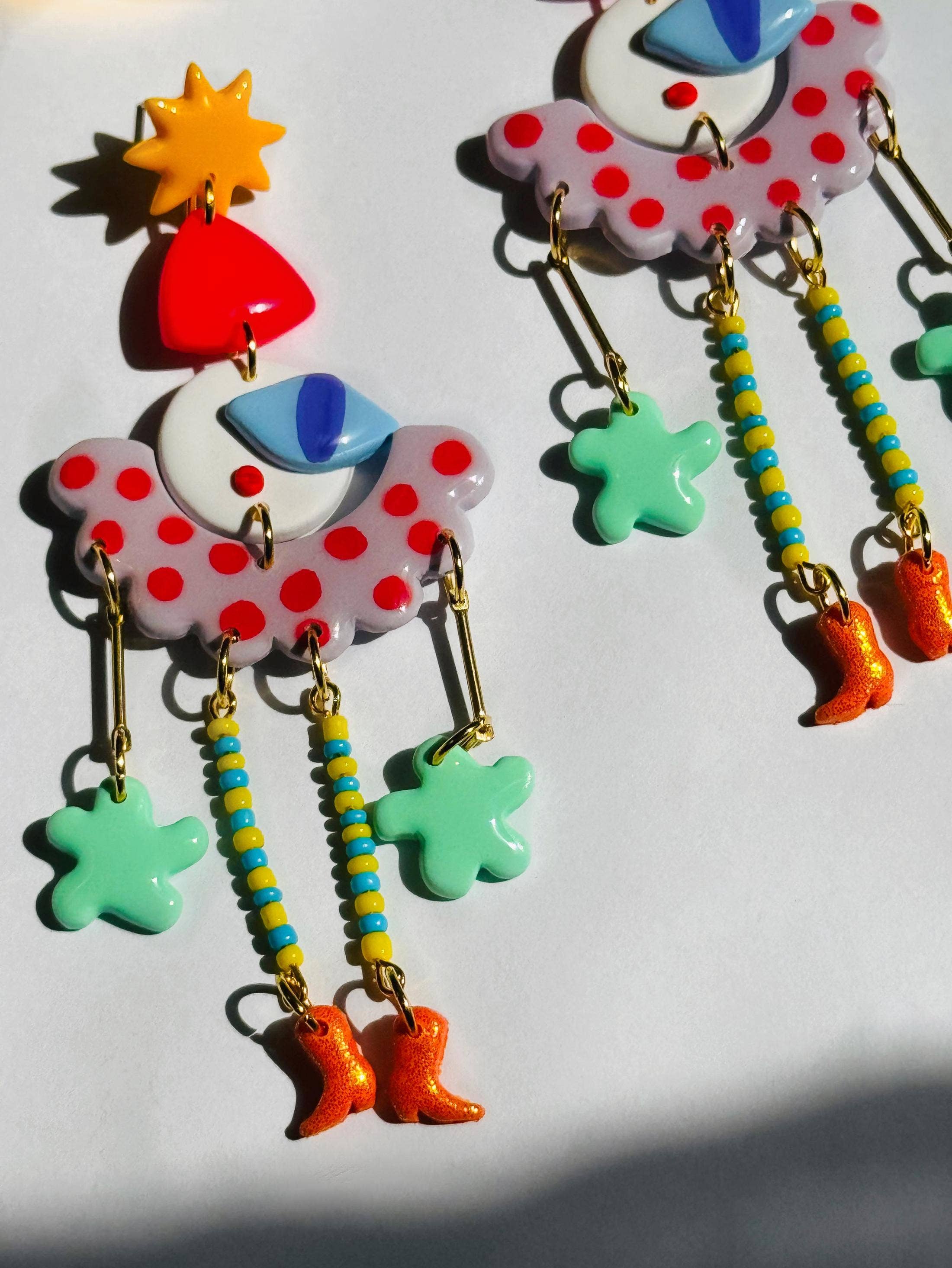 Mime Your Own Business Earrings