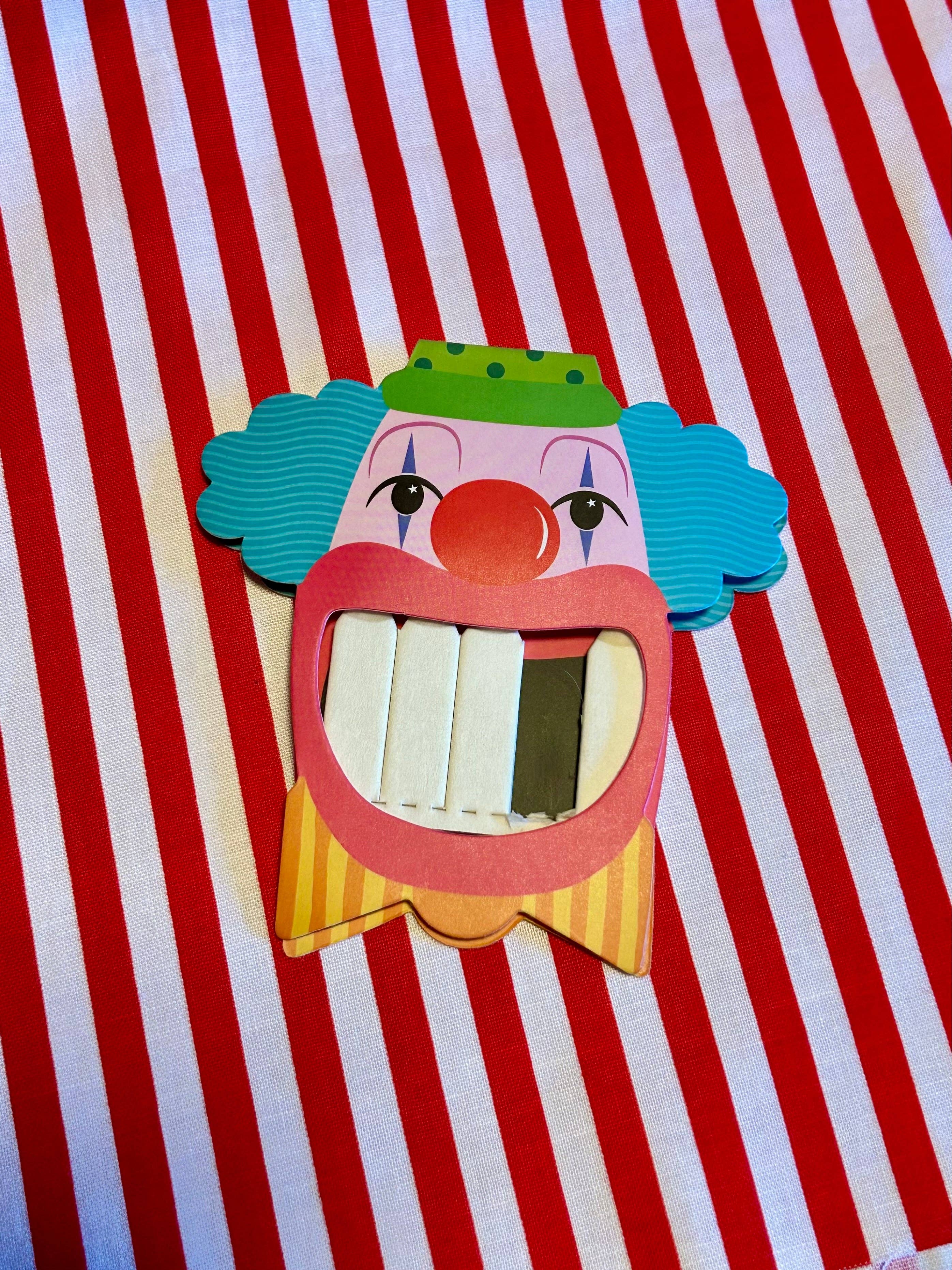 Clown Teeth Matchbook