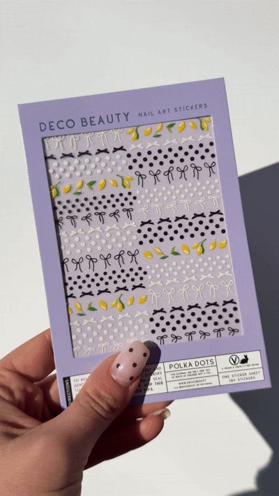 Polka Dots Nail Art Stickers