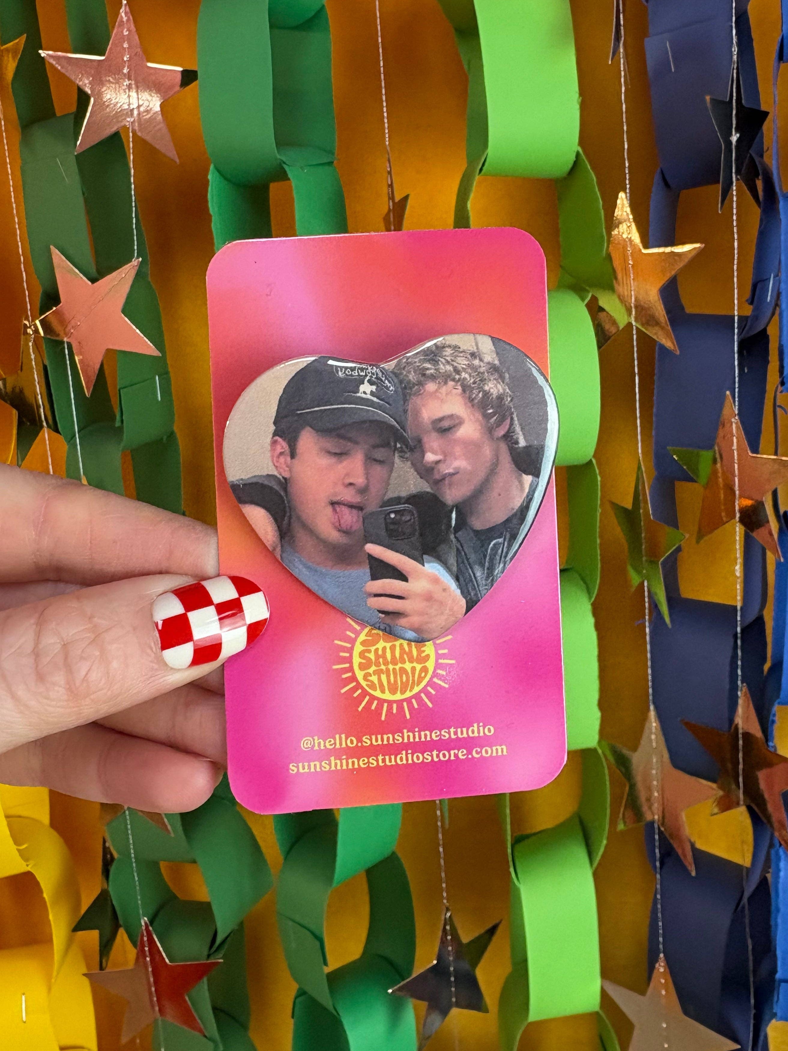 Mirror Selfie Heated Rivalry Pin