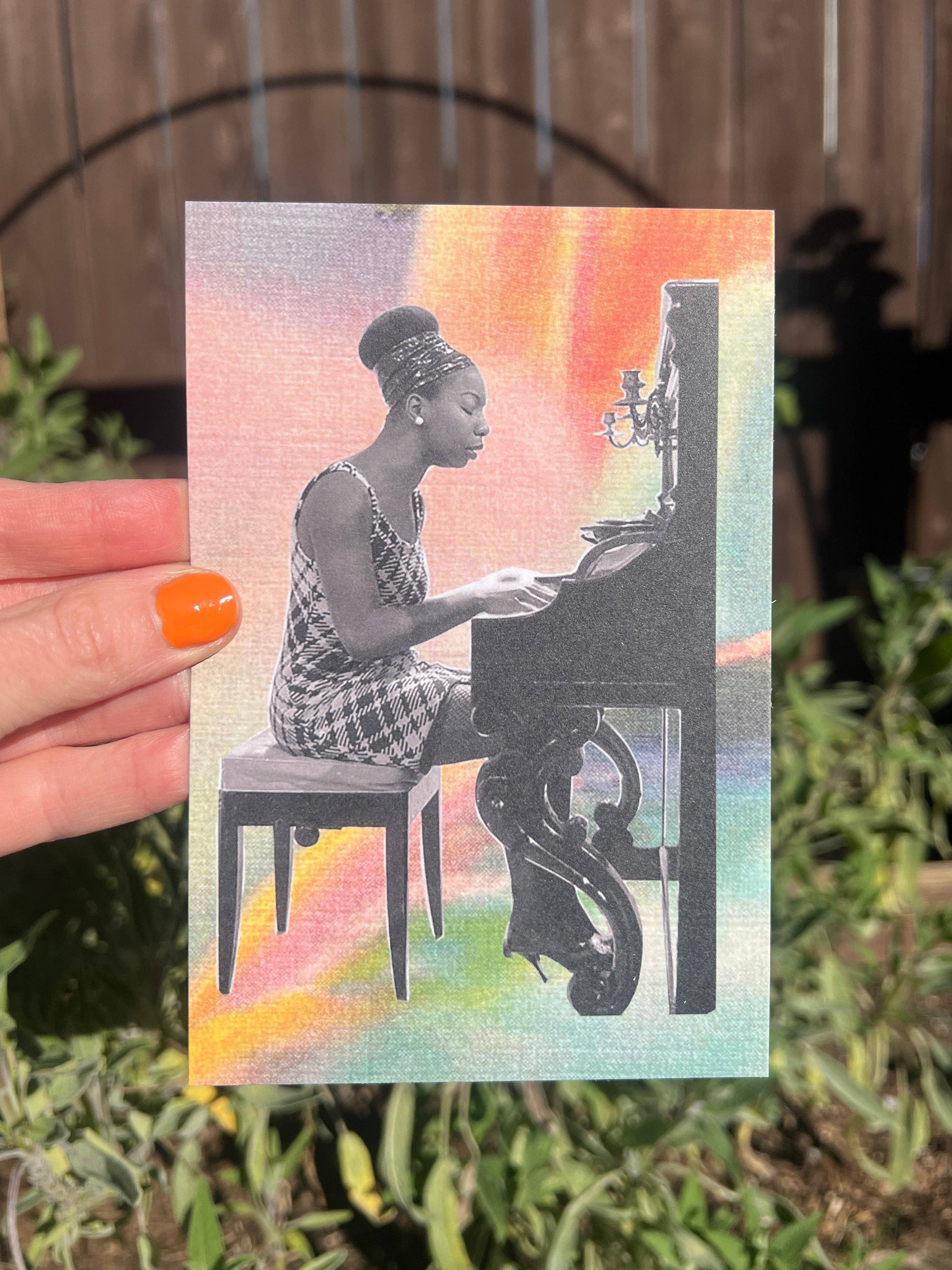 Nina Simone Postcard