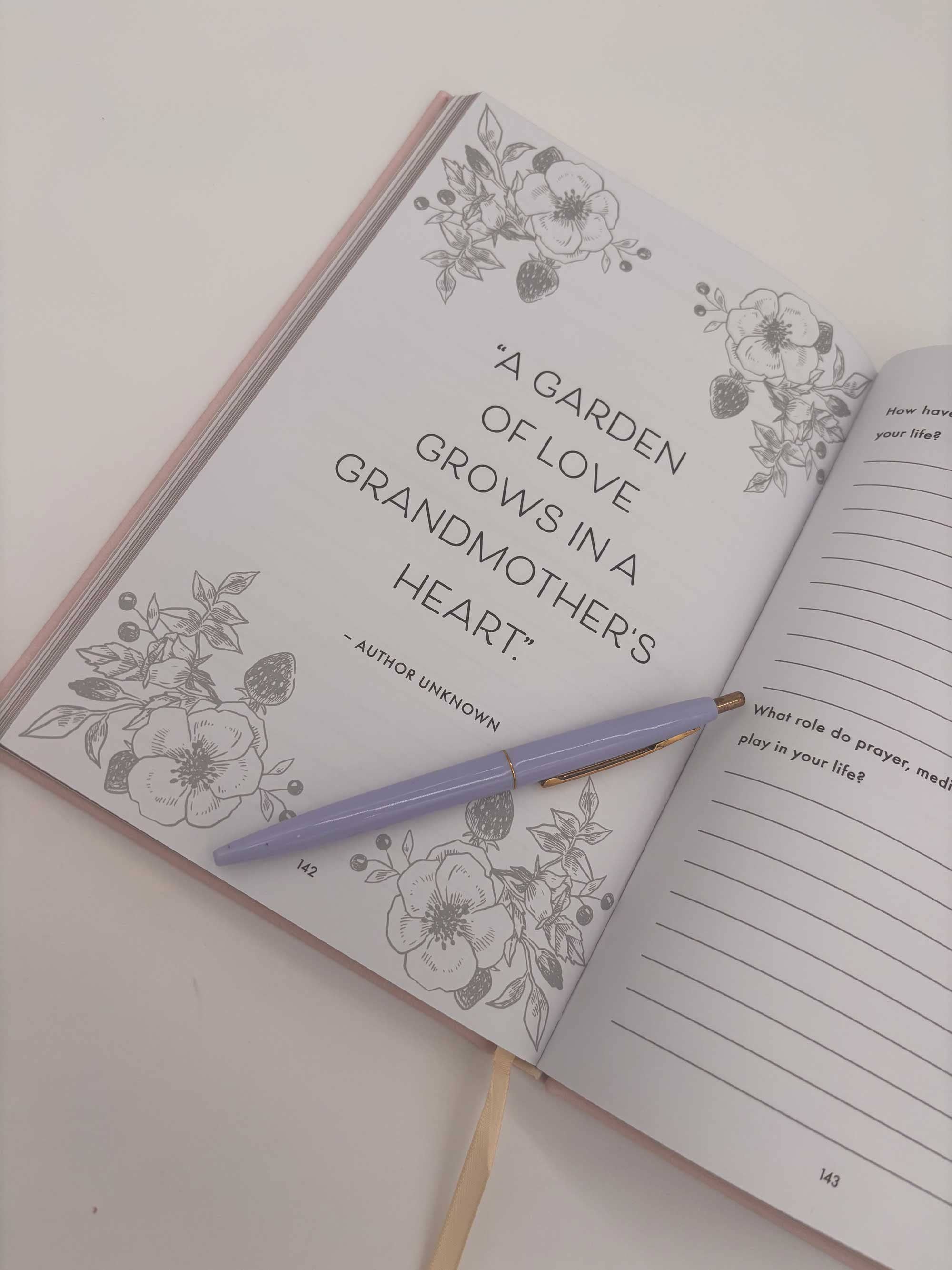 Grandmother, I Want to Hear Your Story: Heirloom Edition