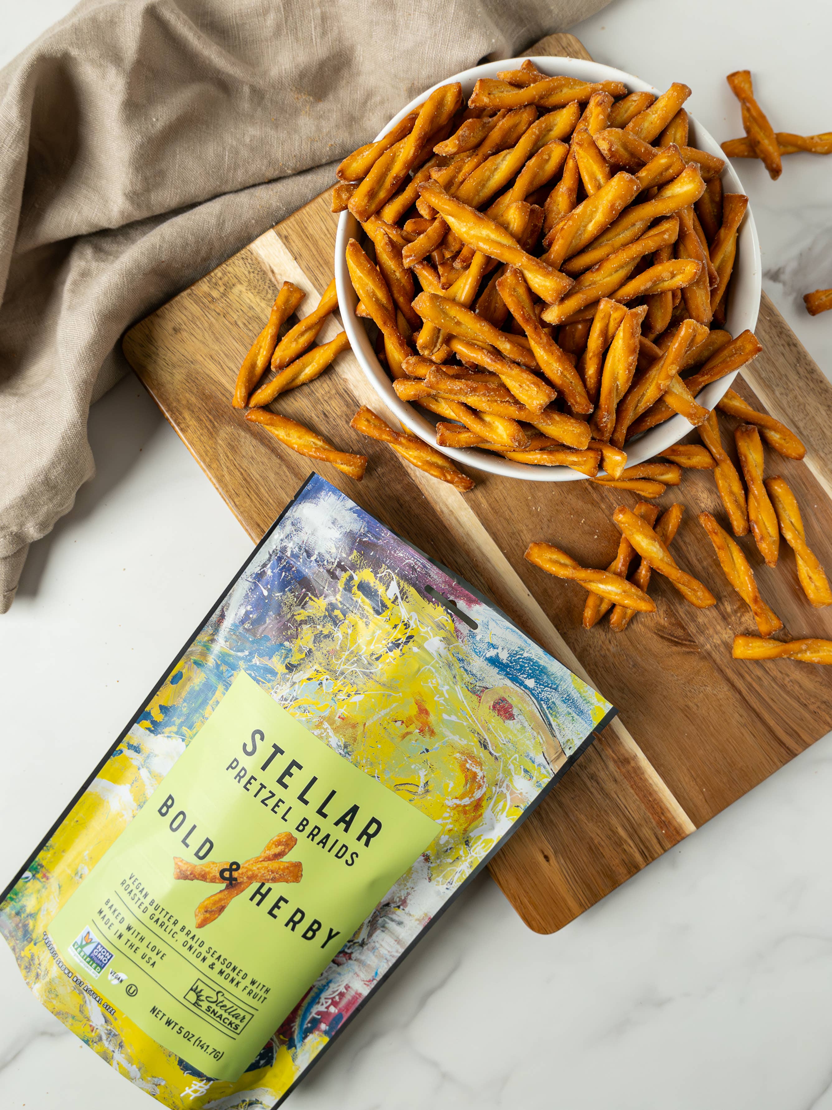 Stellar Pretzel Braids: Bold & Herby 5oz