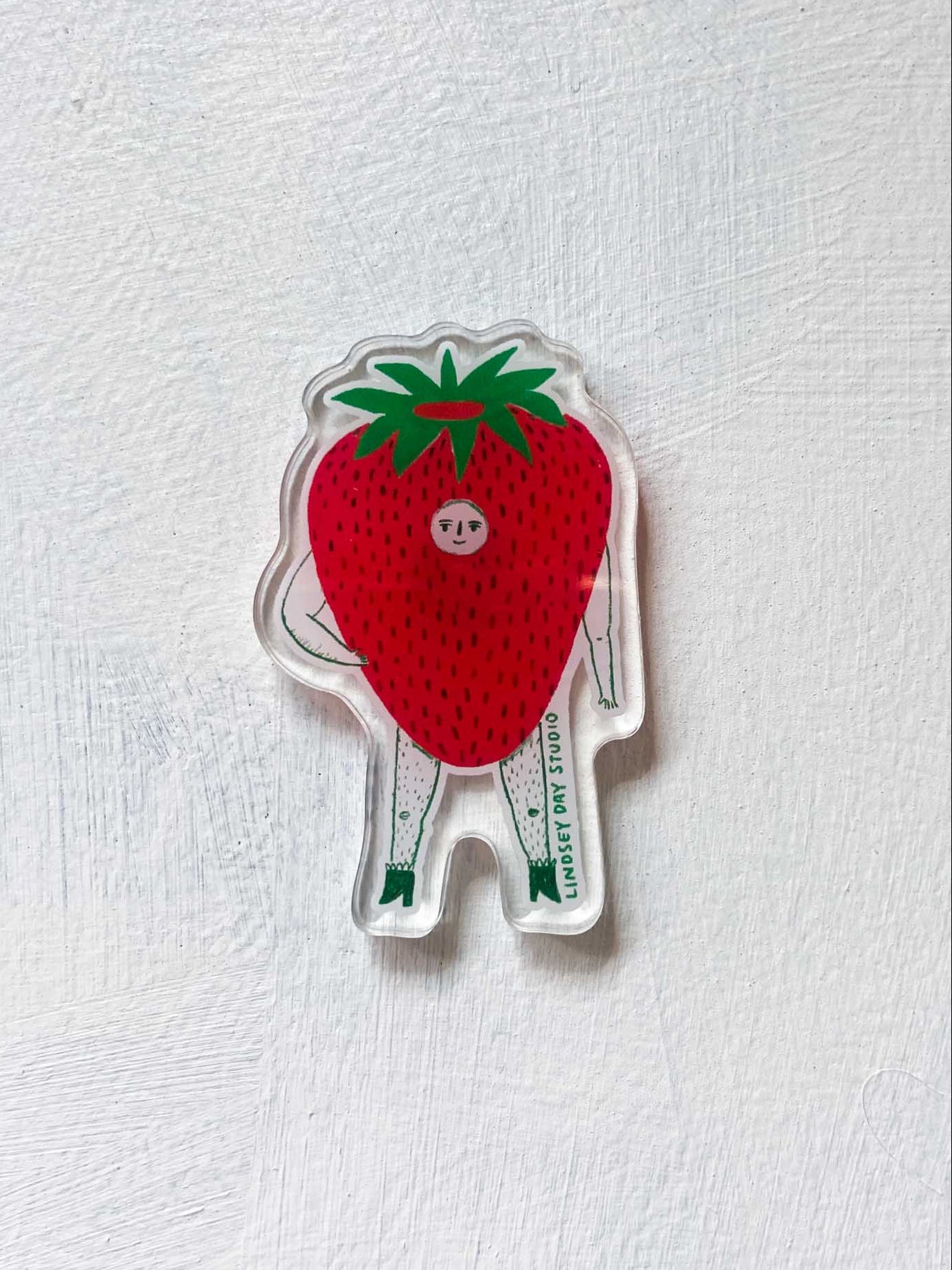 Mr. Strawberry Magnet
