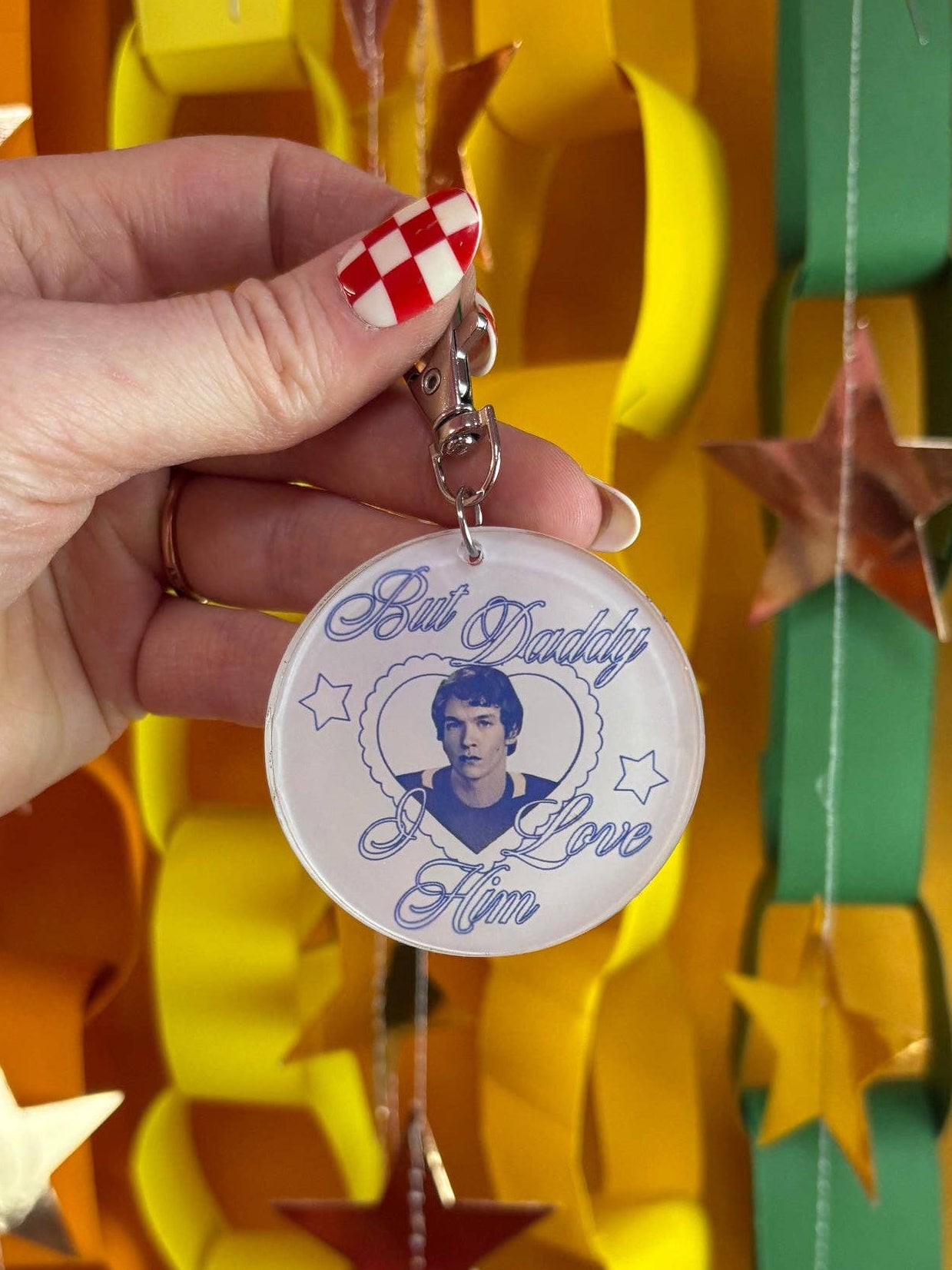 But Daddy, I Love Him Heated Rivalry Keychain: Ilya