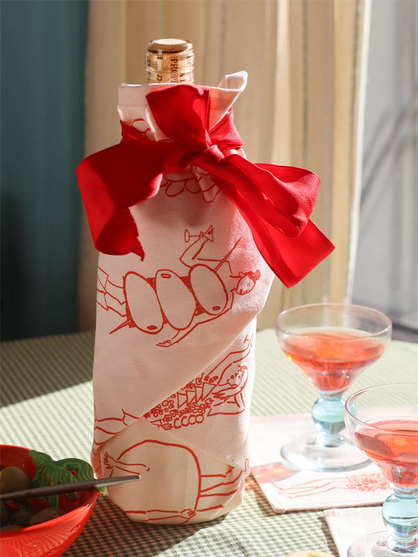 Dinner Girls Tea Towel
