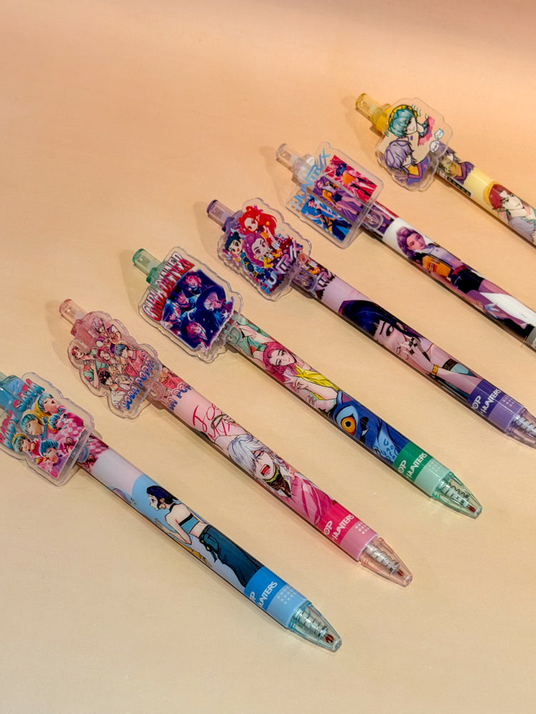 KPOP Demon Hunters Gel Pen: Assorted