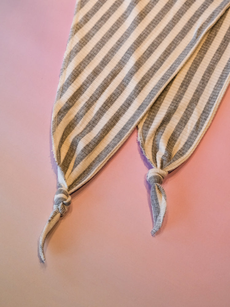 Scout Scarf: Grey Stripe