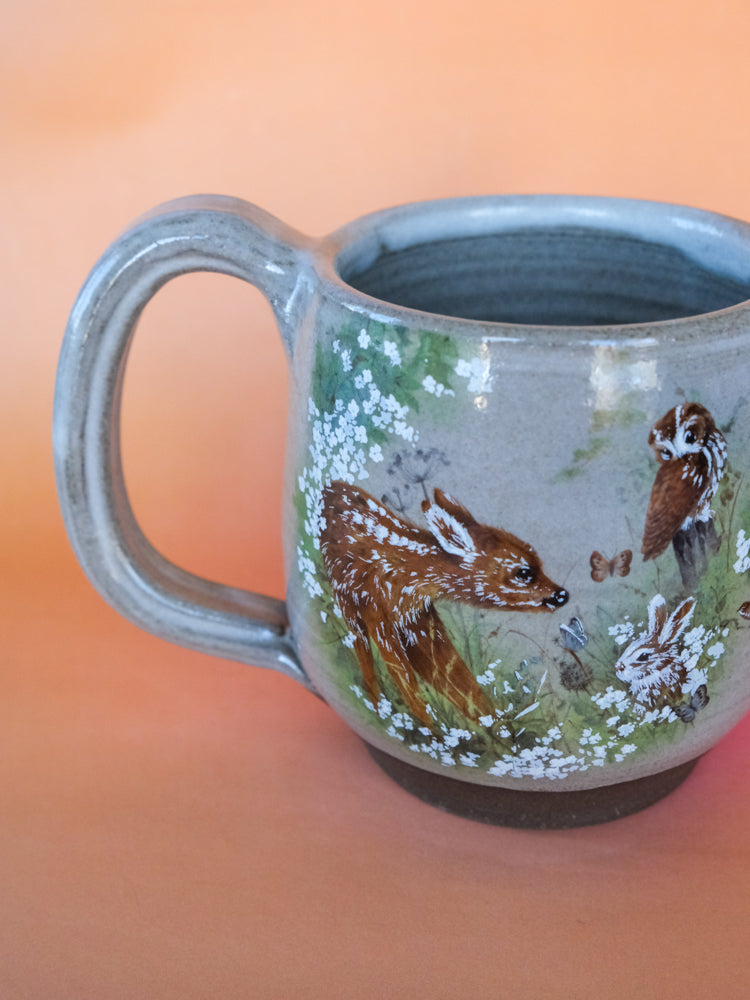 Mug: Woodlands Bambi (Grey)