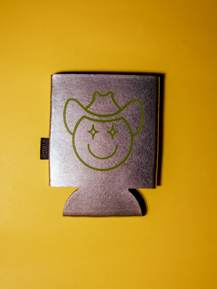 EOU Cowboi Metallic Koozie: Green