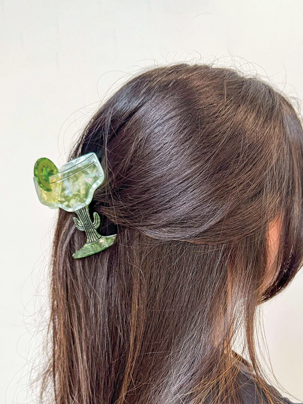 Large Margarita Hair Claw Clip