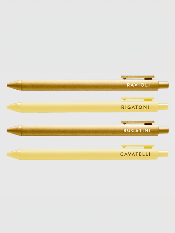 Pen Set: Pasta Lovers