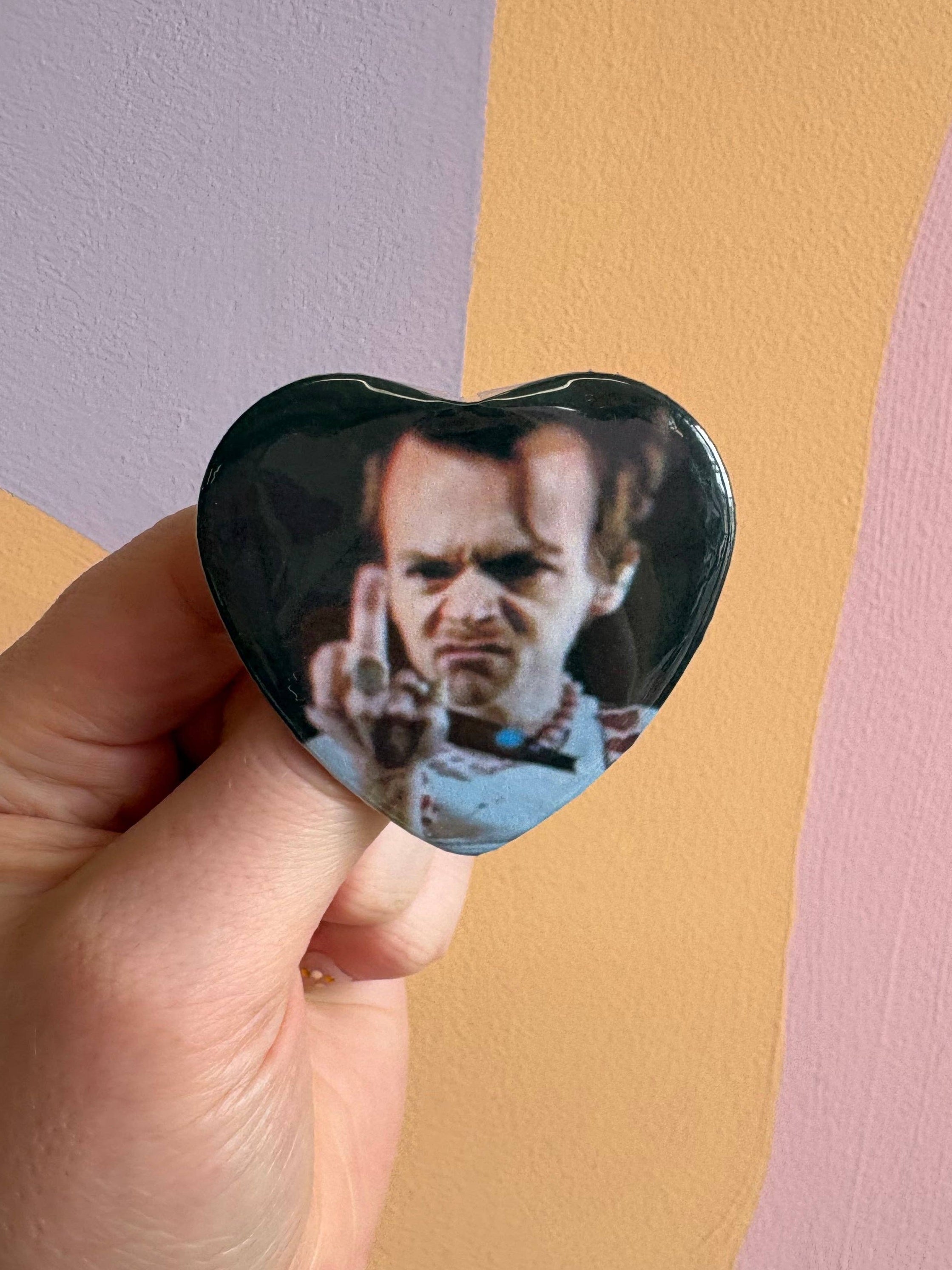 Harry Styles Middle Finger Pin