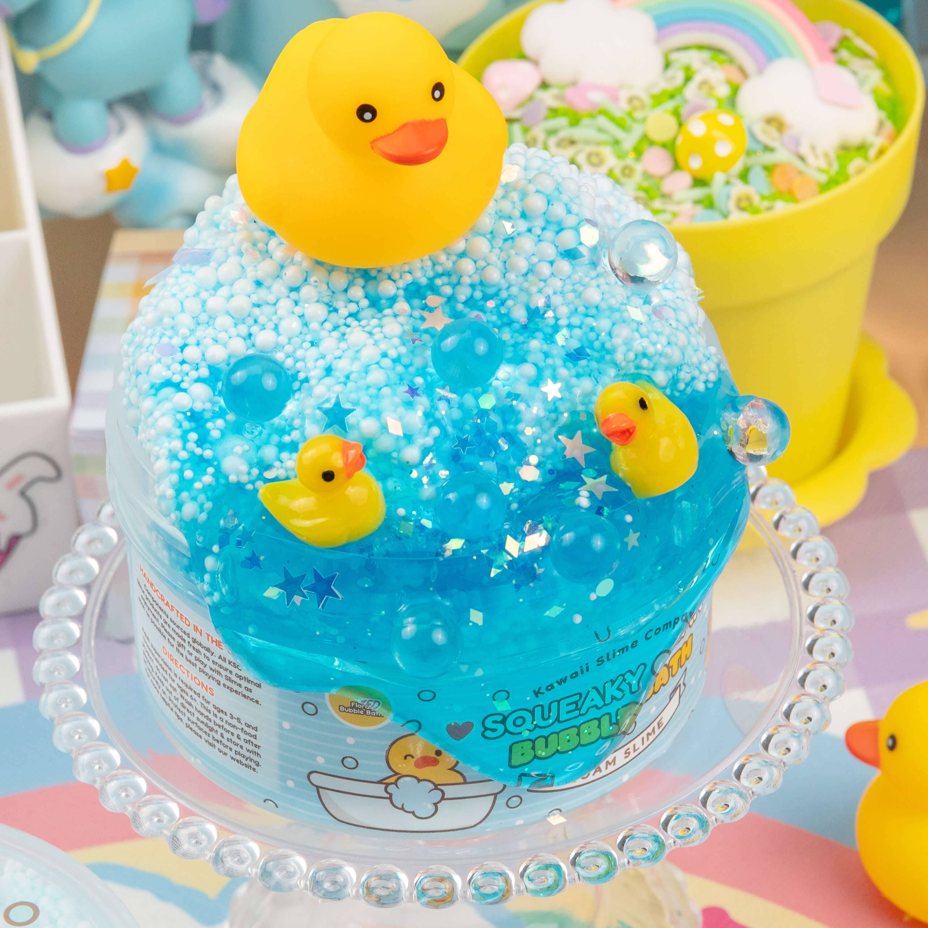 Squeaky Clean Bubble Floam Slime