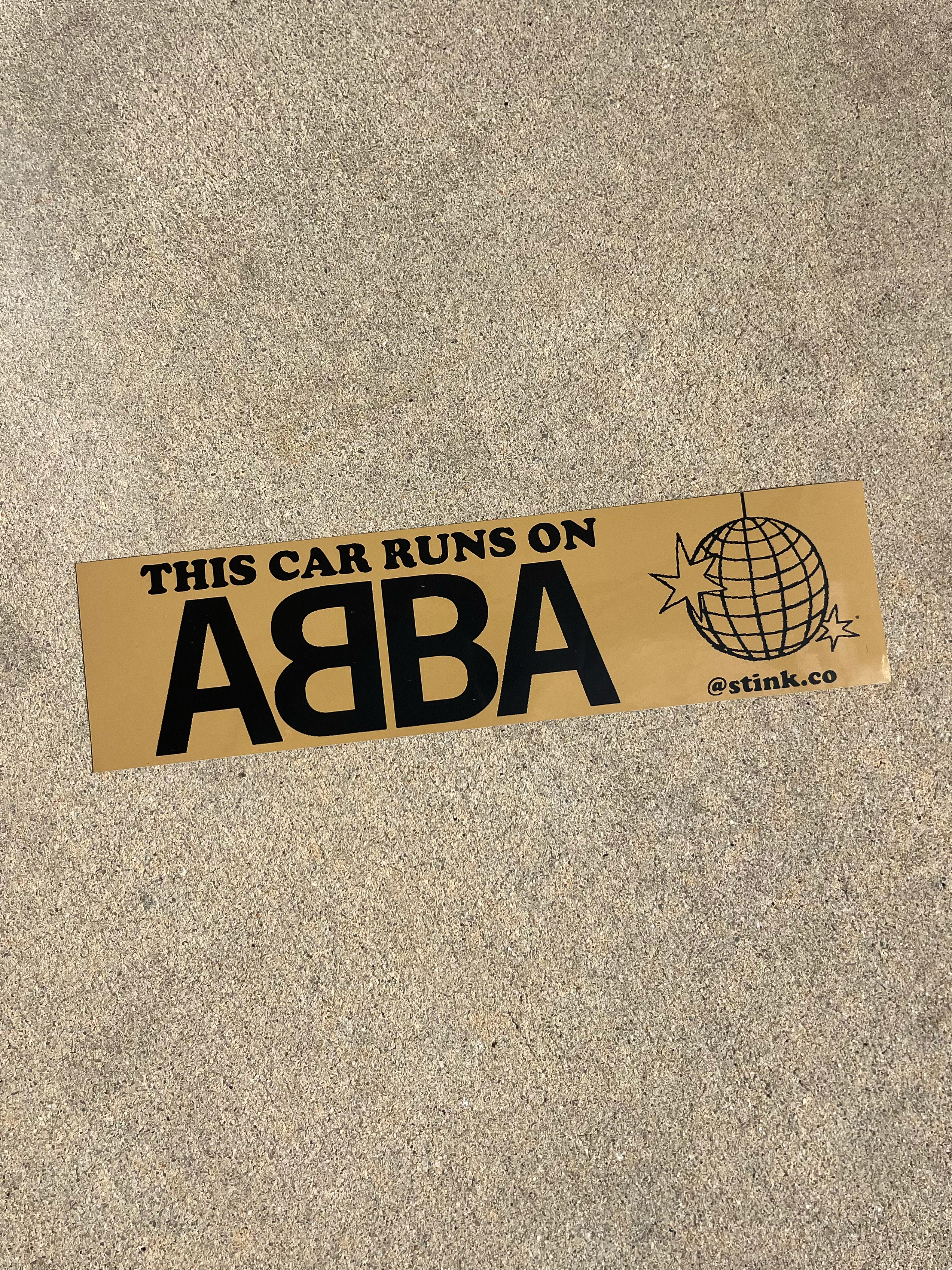 Bumper Sticker: ABBA