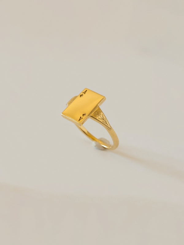 Ace of Spades Ring
