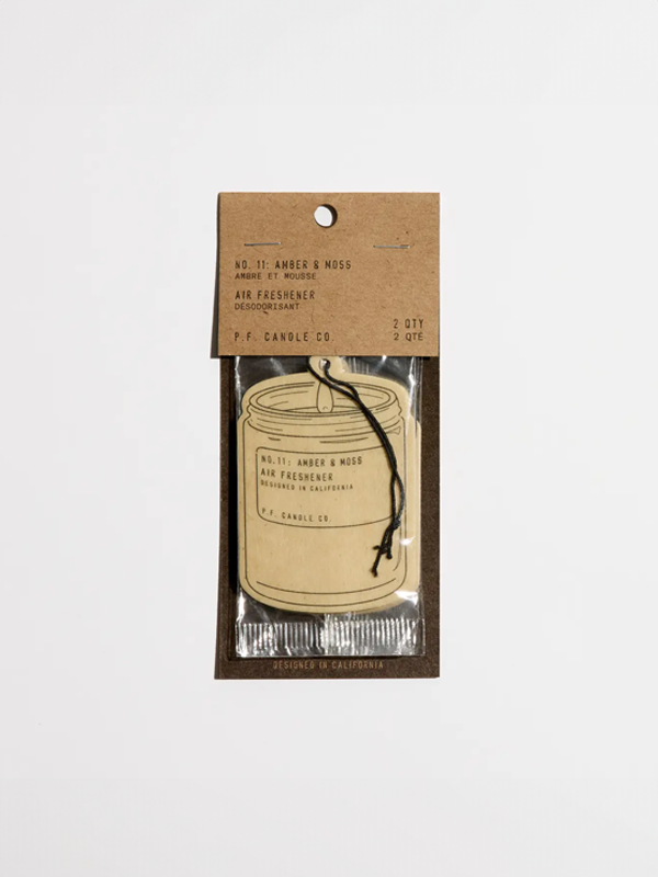 Amber & Moss Air Fresheners: 2 Pack