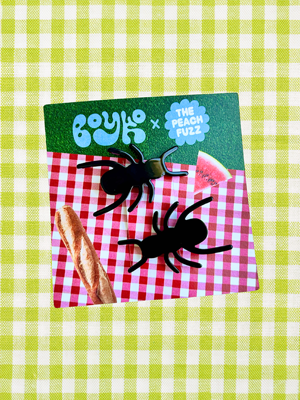 Ant Hair Clips: Set of 2