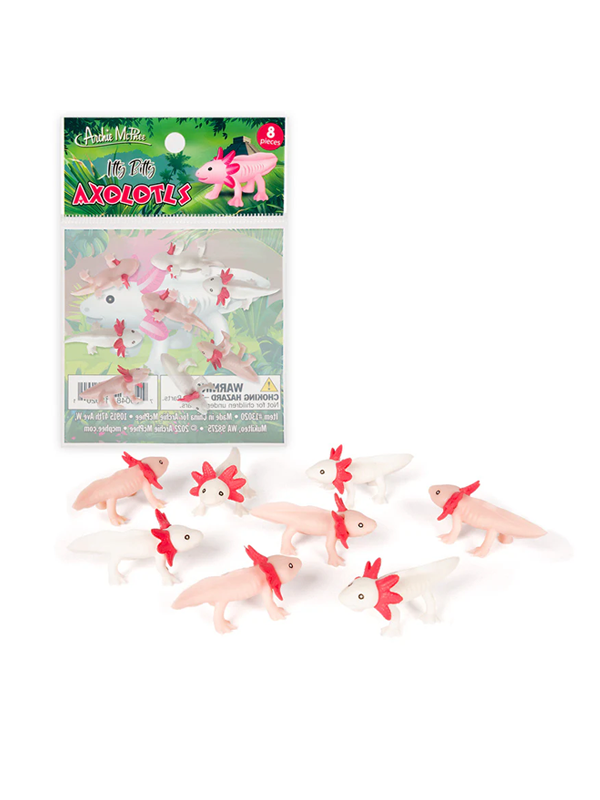 Itty Bitty Axolotls: Bag of 8
