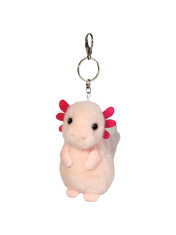 Plush Bag Charm: Axolotl