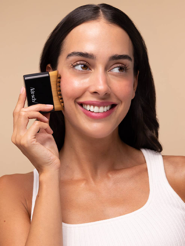 Lymphatic Contour Face Brush: Black