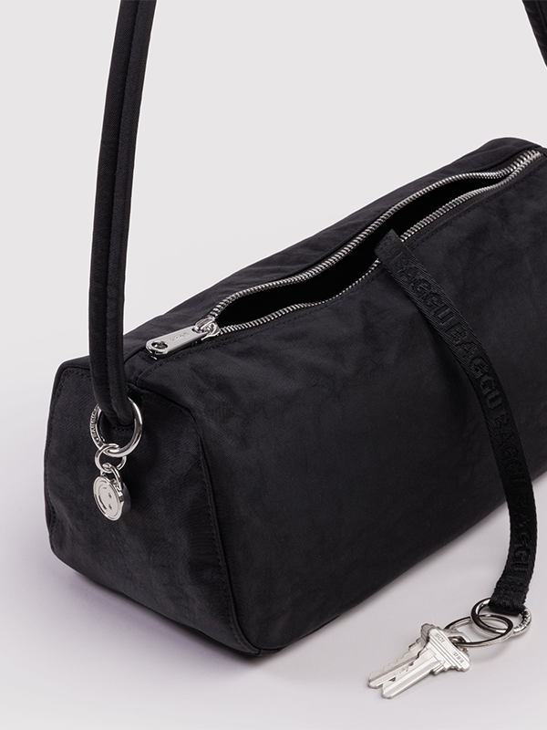 Nylon Loaf Bag: Black