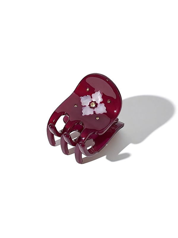 Illuminated Mini Claw: Burgundy