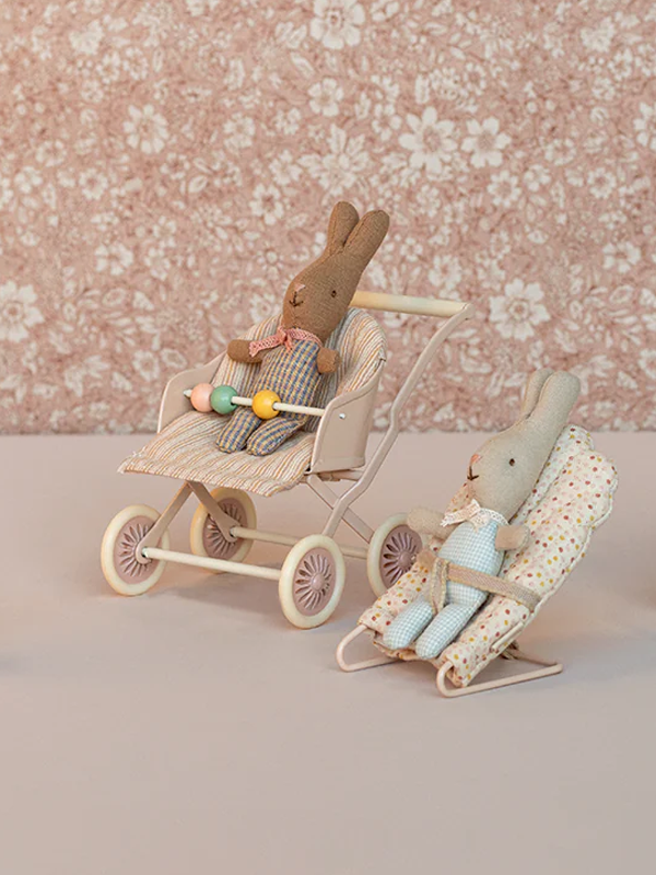 Stroller for Baby Mouse: Rose