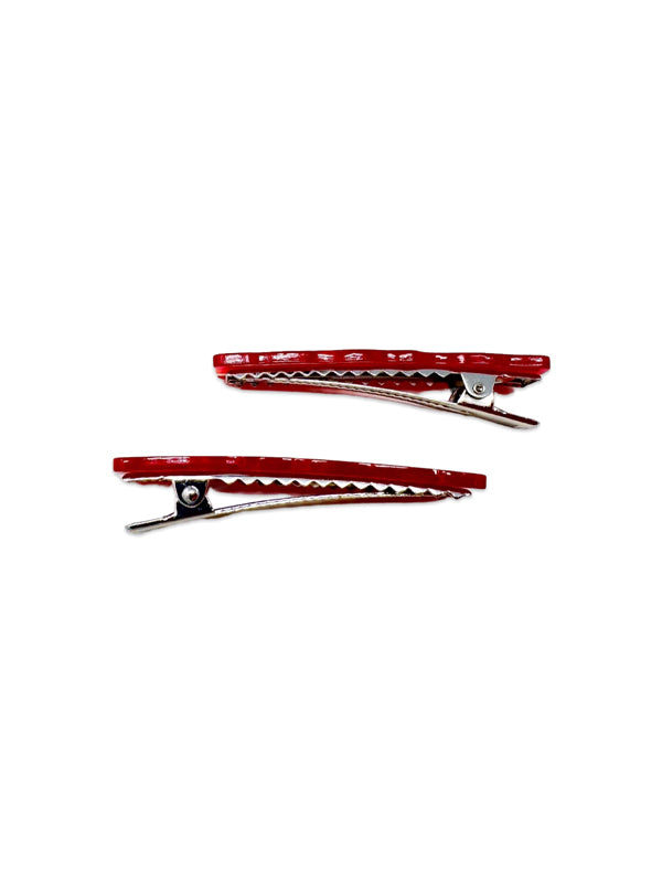 Bacon Hair Clip: Set of 2 (FINAL SALE)