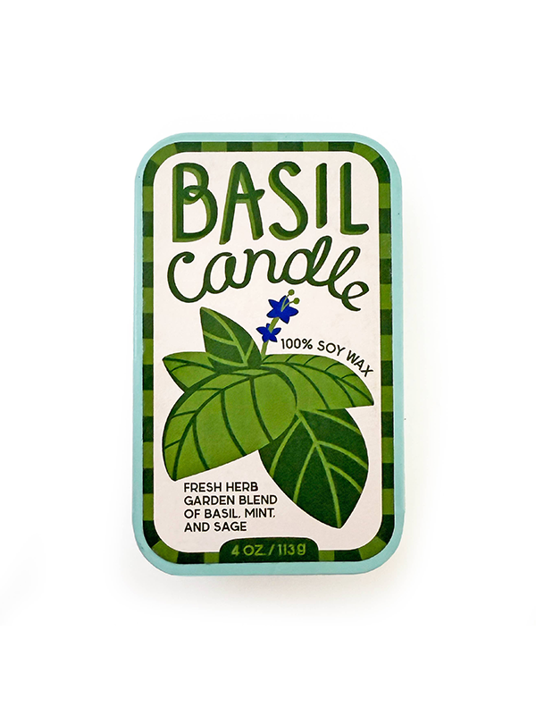 Basil Soy Candle