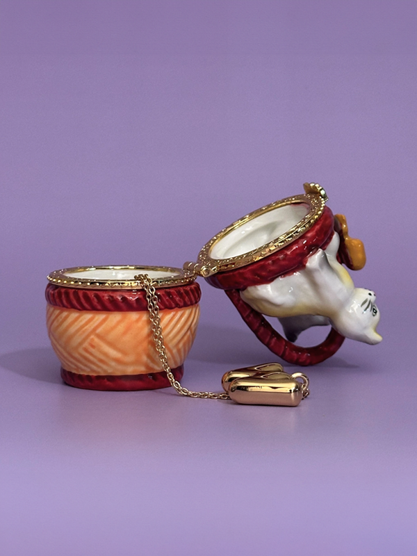 Trinket Box: Cats in Basket