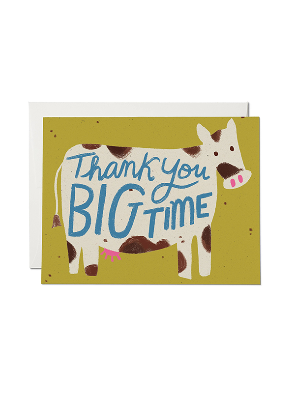 Thank You Big Time Card