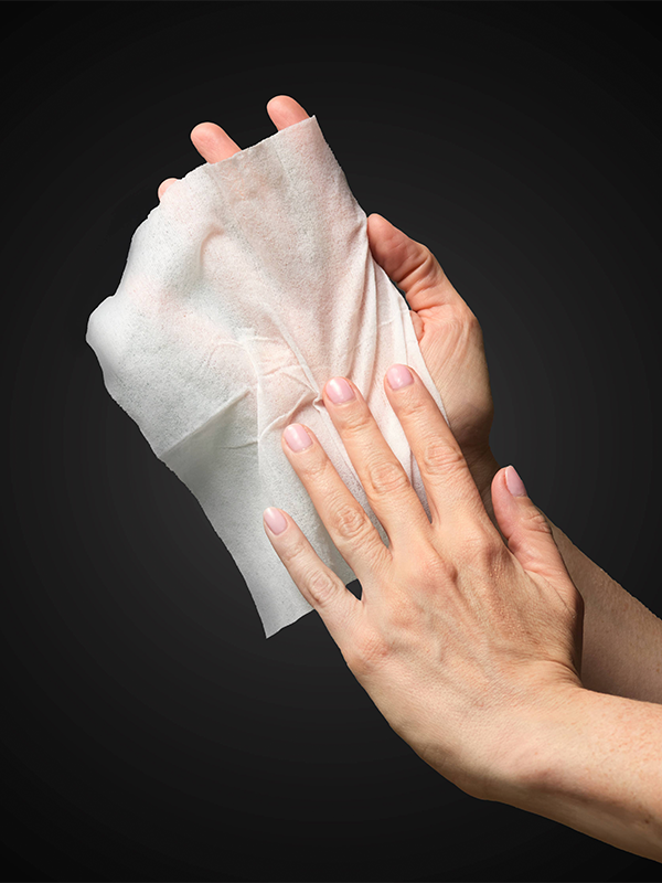 Nourishing Hand Sanitizing Travel Wipes: Bergamot