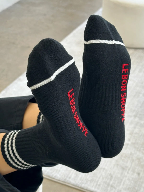 Girlfriend Socks: Black