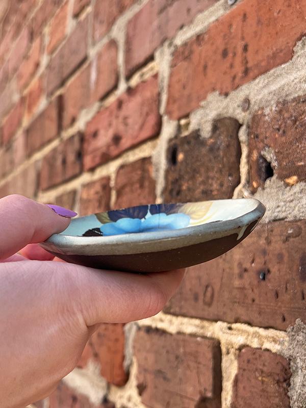 Ring Dish: Blue Rose (Turquoise)
