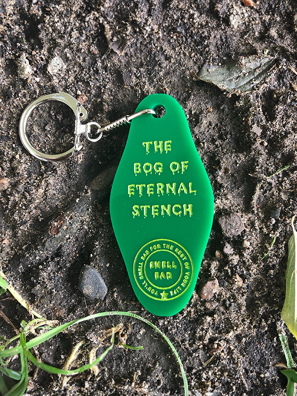 The Bog of Eternal Stench Labyrinth Keychain