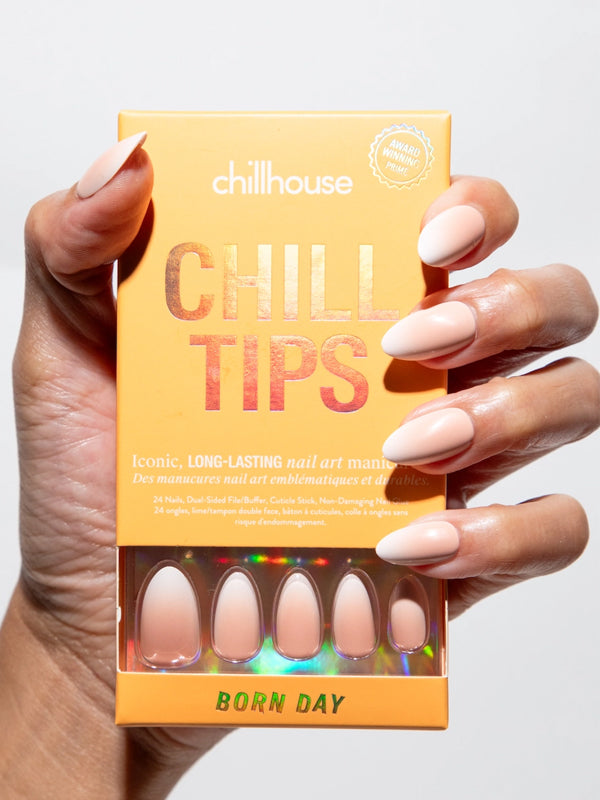 Chill Tips: Born Day (Classic Almond Shape)