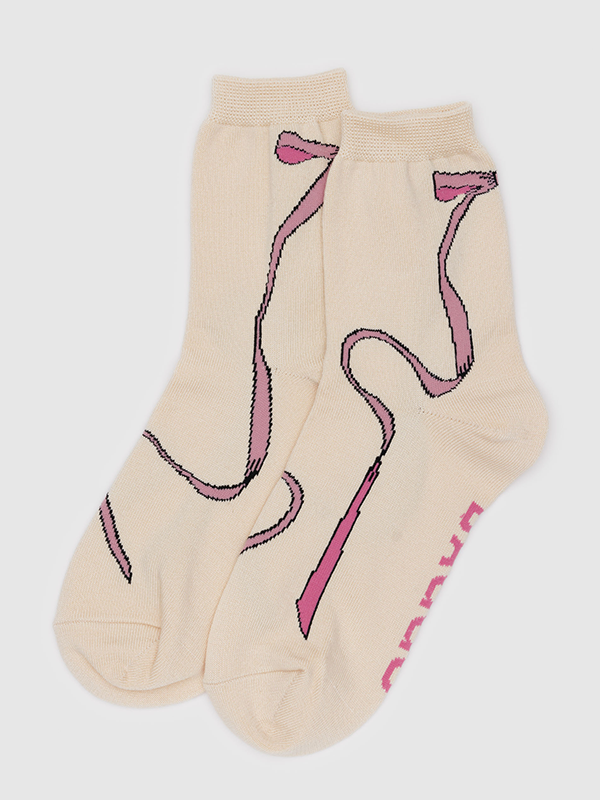 Baggu Crew Socks, soft and comfortable socks with a classic design, featuring a cozy fit and stylish ribbed texture, perfect for everyday wear.
