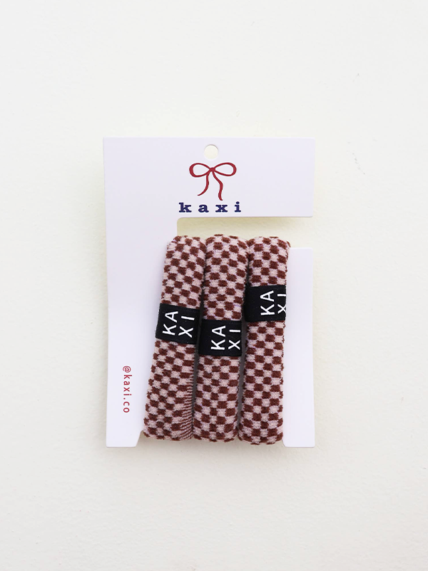 Small Checkered High Intensi"ties": Brown