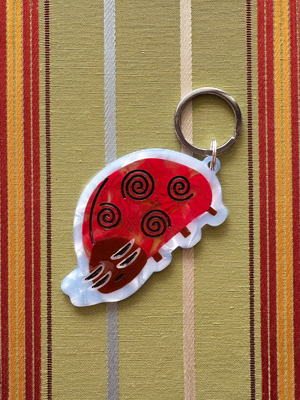Ladybug Keychain