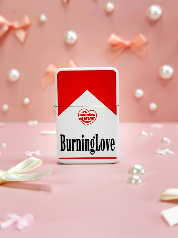 Burning Love Cig Box Lighter (Refillable)