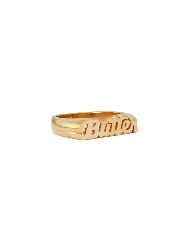 Butter Ring: Brass