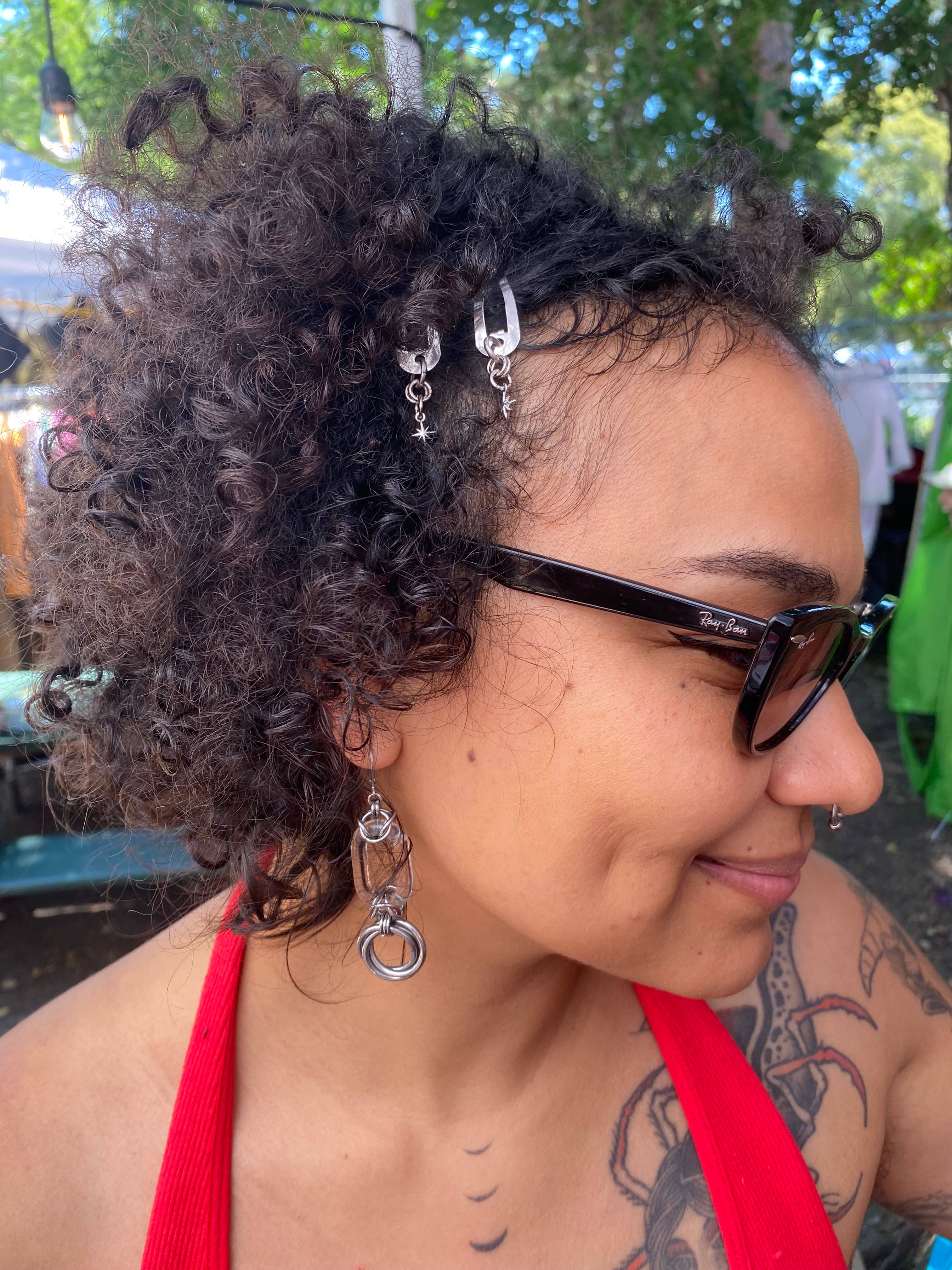Stellar Mini Hair Clips: Set of 2