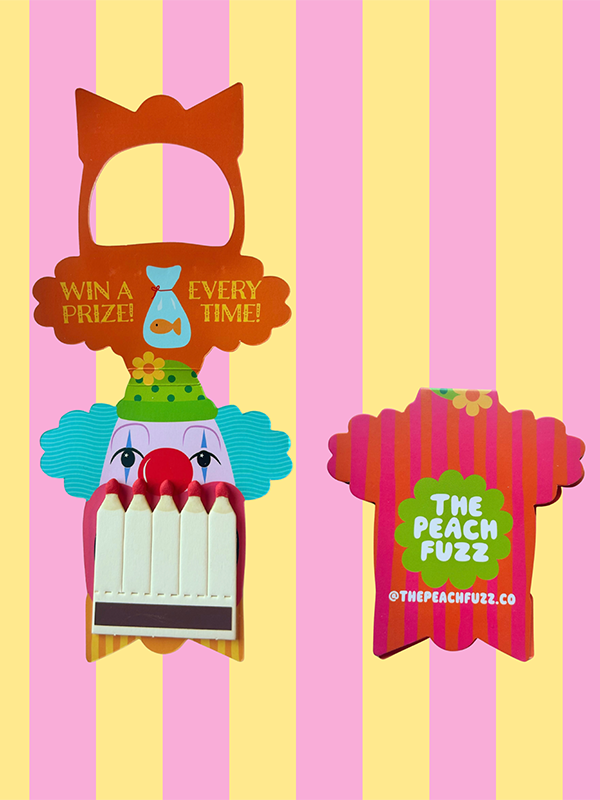 Clown Teeth Matchbook