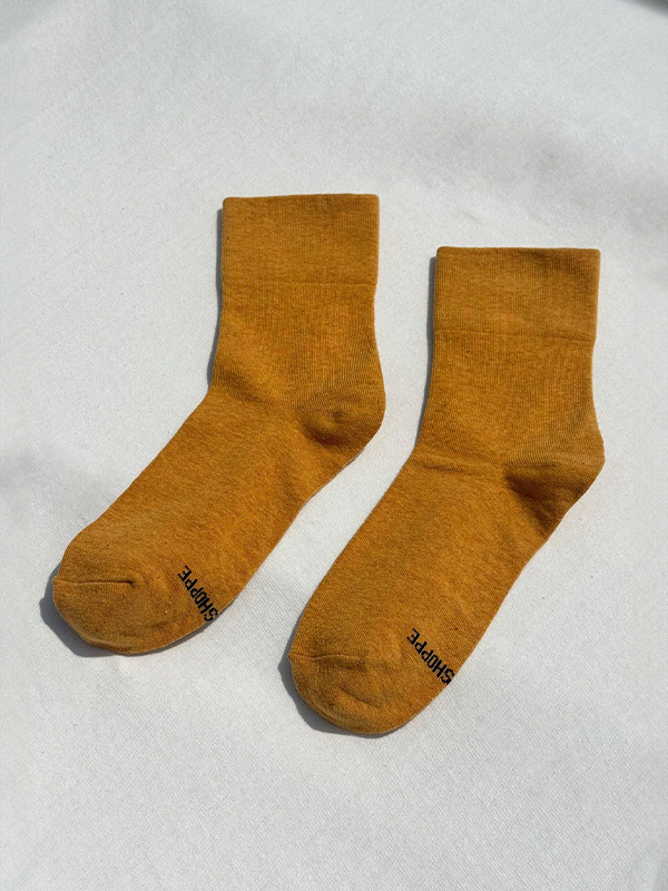 Sneaker Socks: Marigold