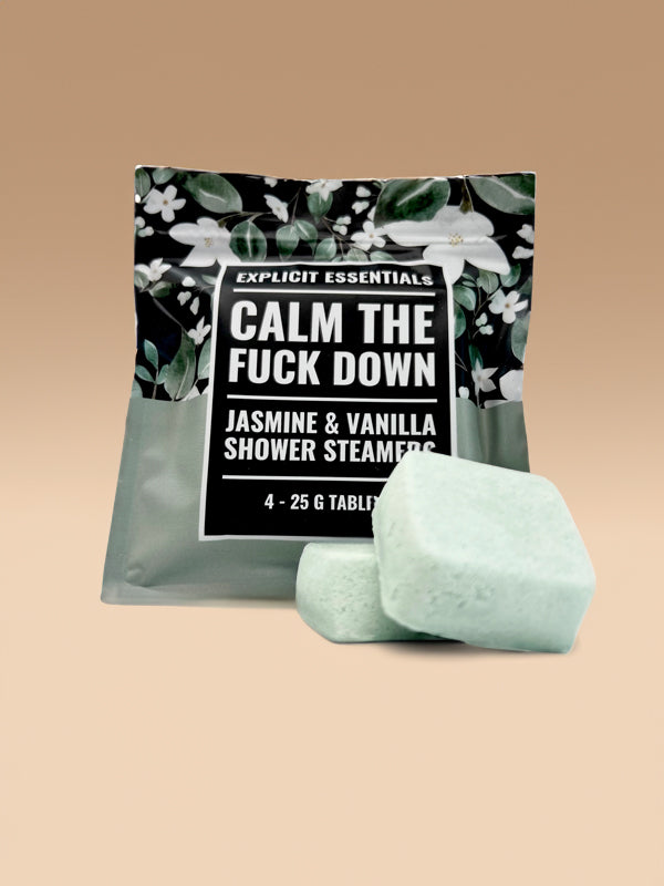 Shower Steamers: Calm TF Down Jasmine & Vanilla (Bag of 4)